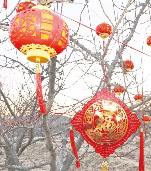 辽宁葫芦岛药王满族乡六家子村喜迎新春