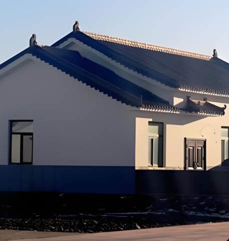 河北衡水乔屯乡孙王盐厂村新社区一隅
