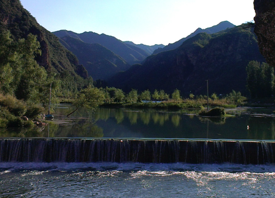 北京延庆珍珠泉乡八亩地村如画山水
