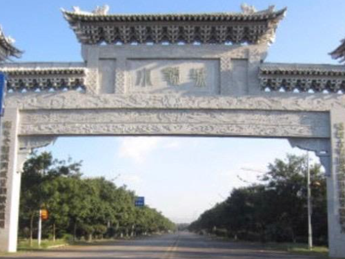 阳城镇小虢城村牌坊楼图片