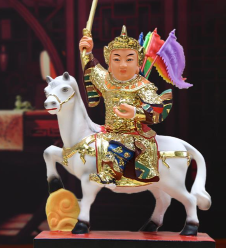 白马将军塑像