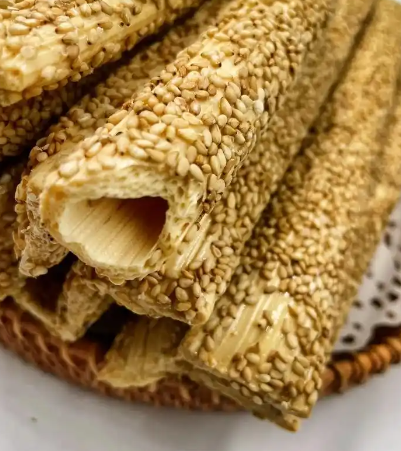 龙塘乡桃园村非遗麻糖