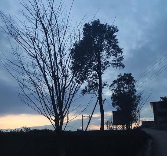 福鼎市佳阳乡后洋村夕阳